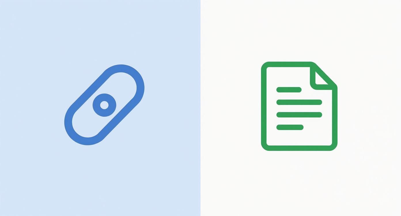 Infographic about how to insert excel file in powerpoint