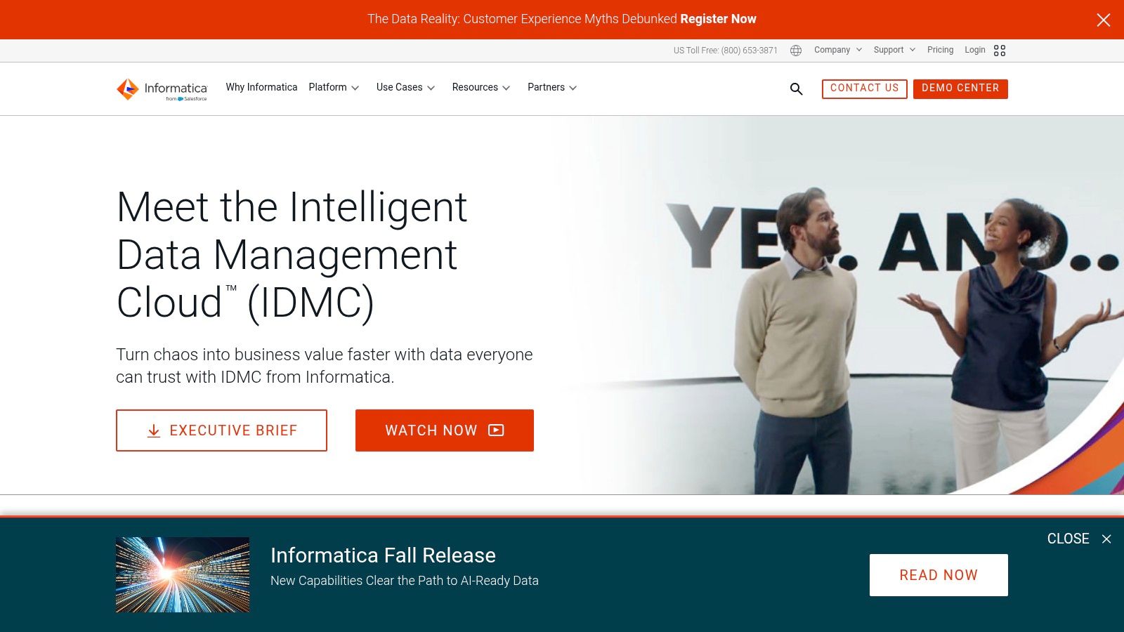 Informatica Intelligent Data Management Cloud (IDMC)