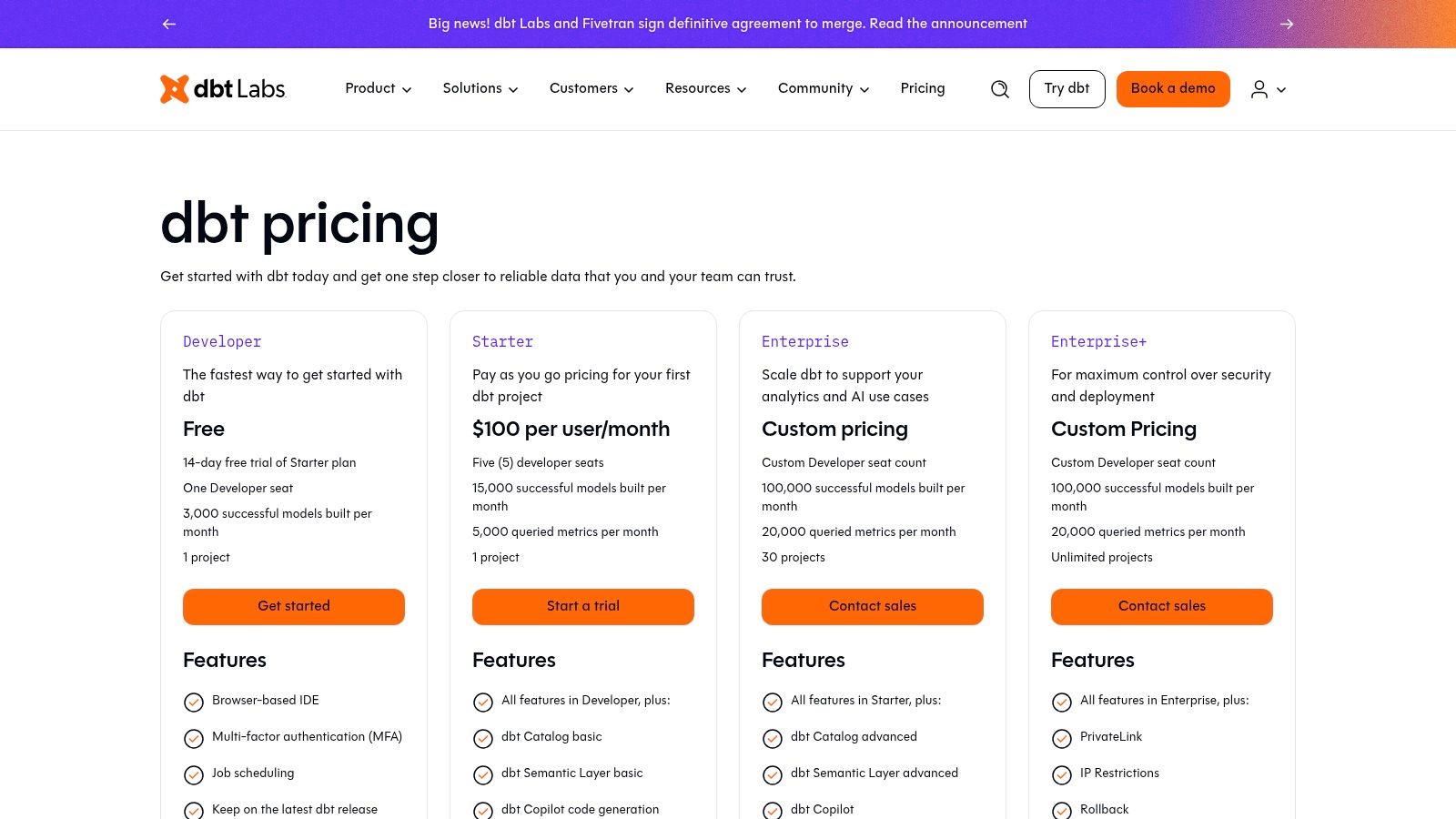 dbt Labs (dbt Cloud)
