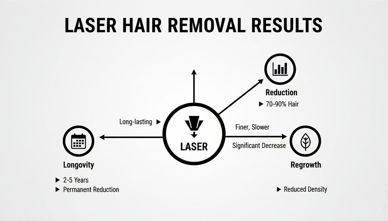 How long does laser hair removal last