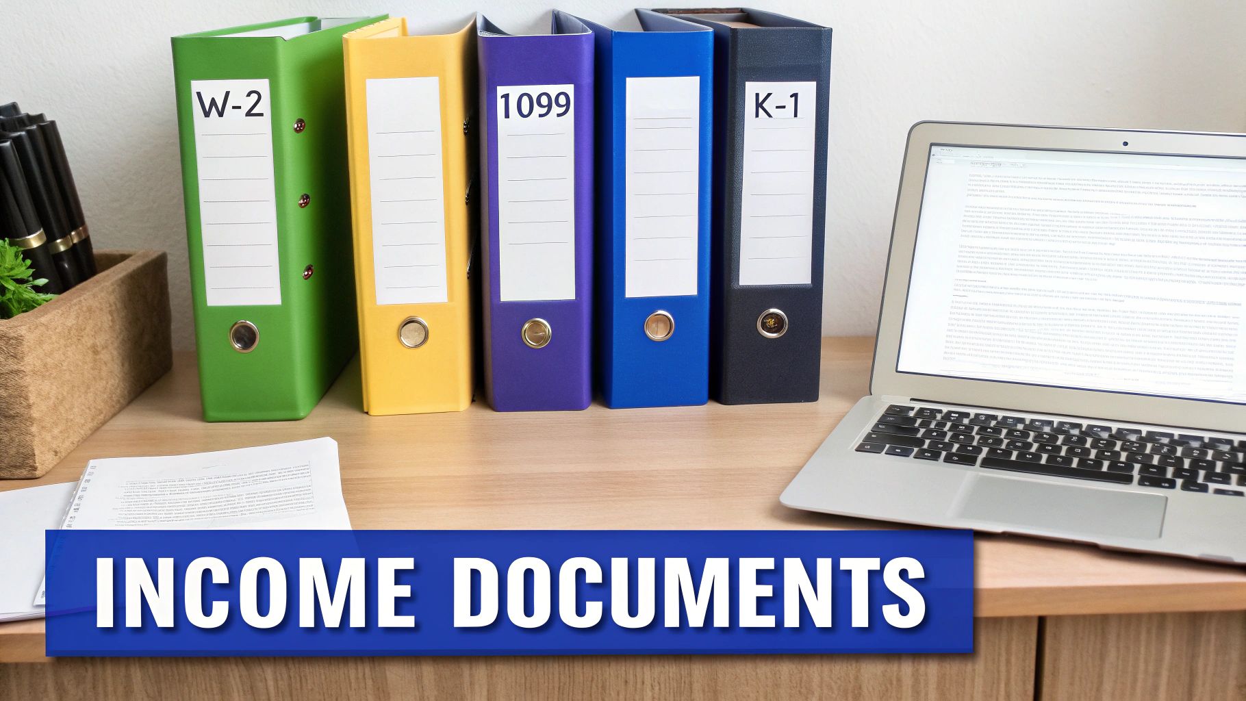 Organize and Verify Income Documents