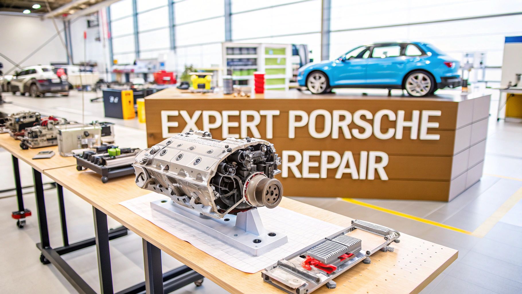 Expert Porsche Transmission and Engine Repair in Dubai