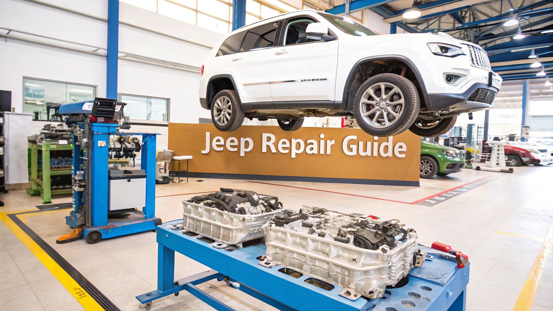 Jeep Transmission and Engine Repair in Dubai