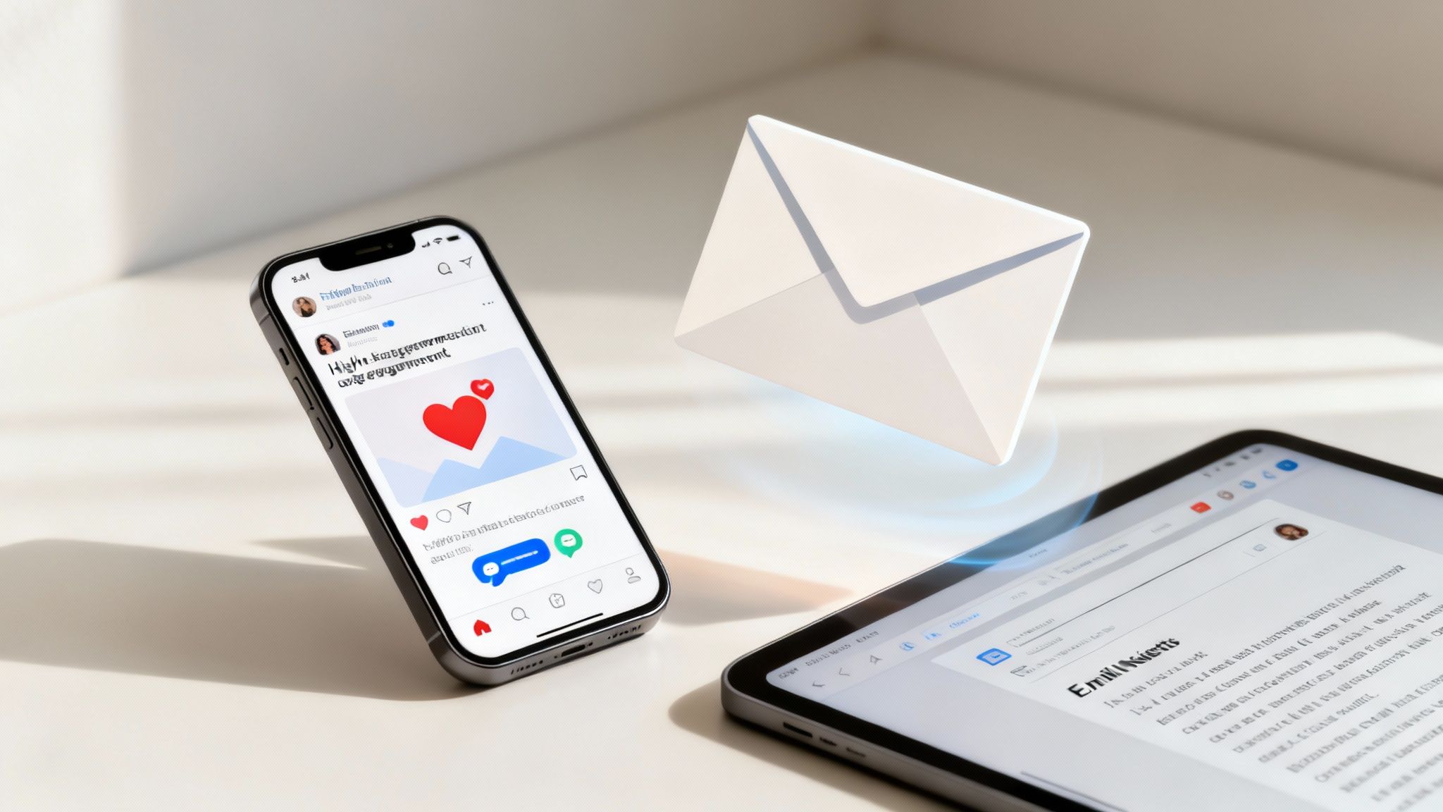 Social Media to Email Newsletter Conversion