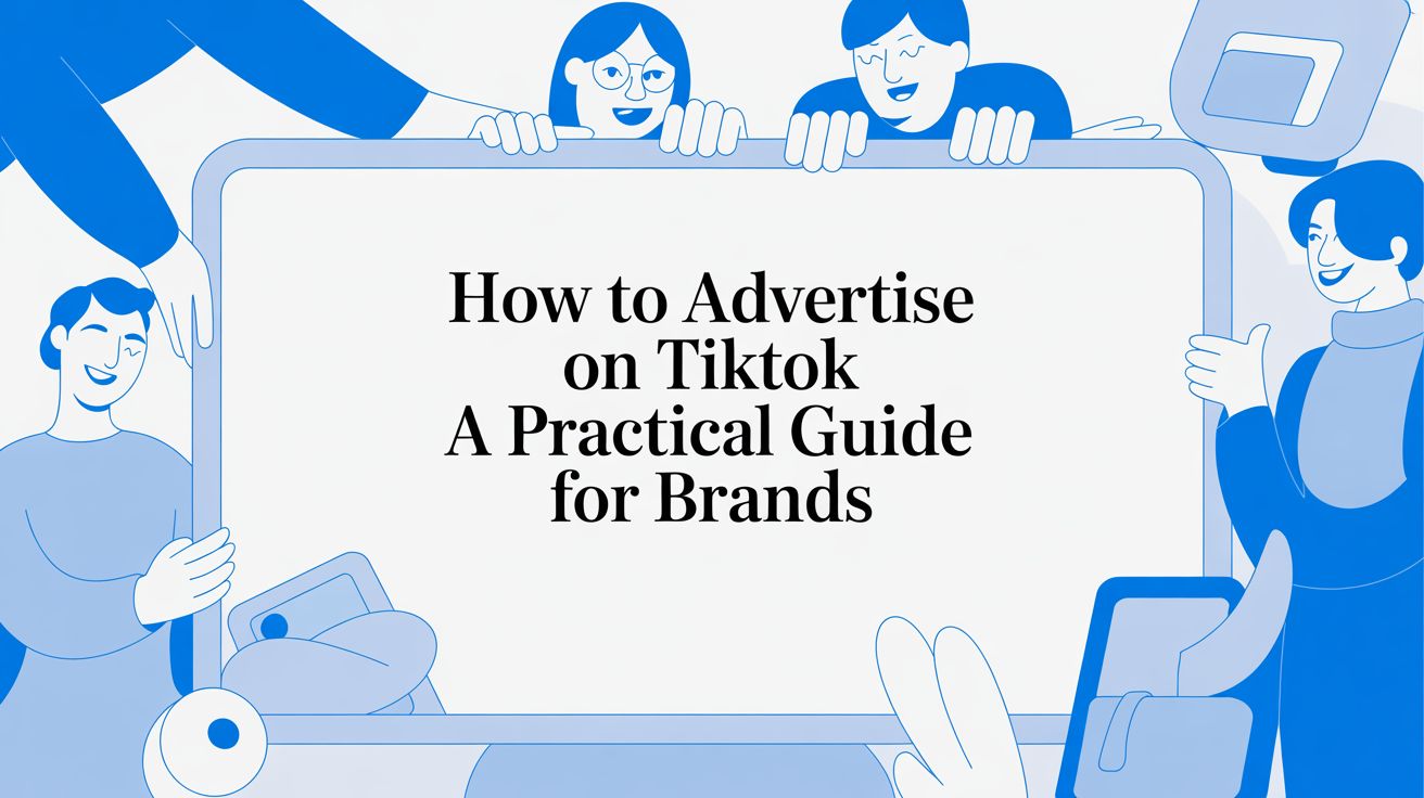 How to Advertise on TikTok a Practical Guide for Brands