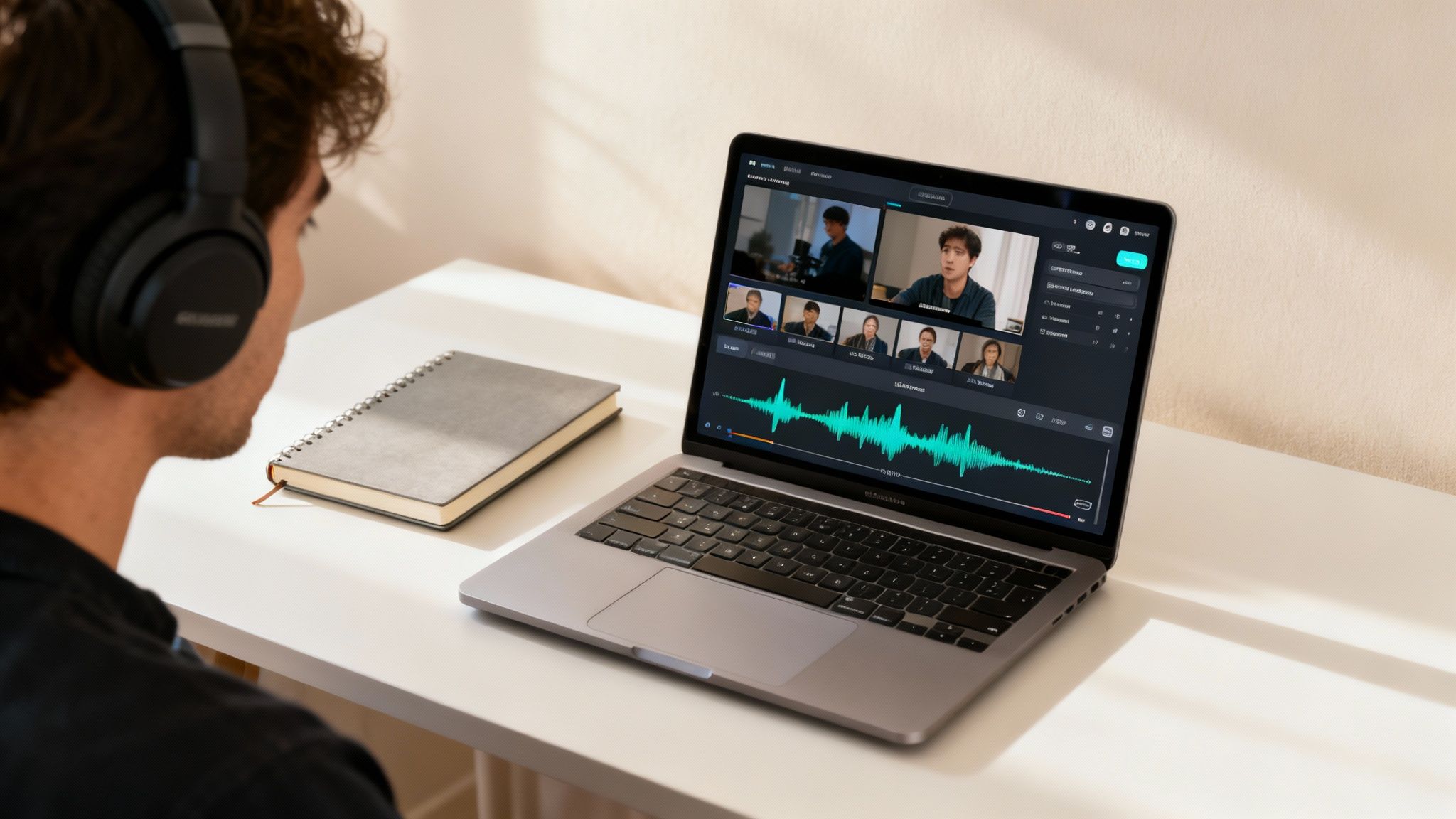 A smartphone showing the TikTok interface with engagement metrics.