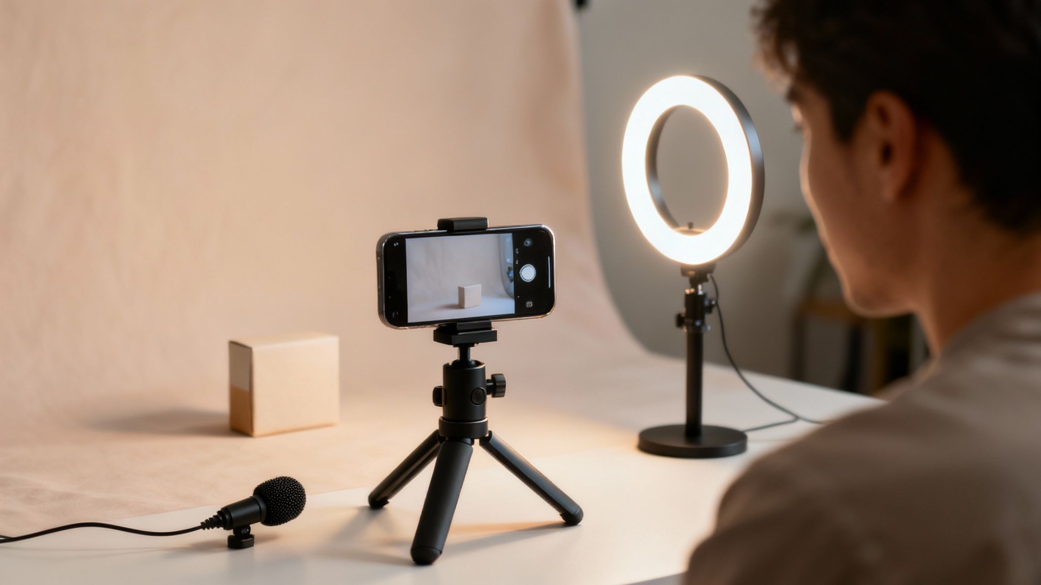 DIY video setup for small business