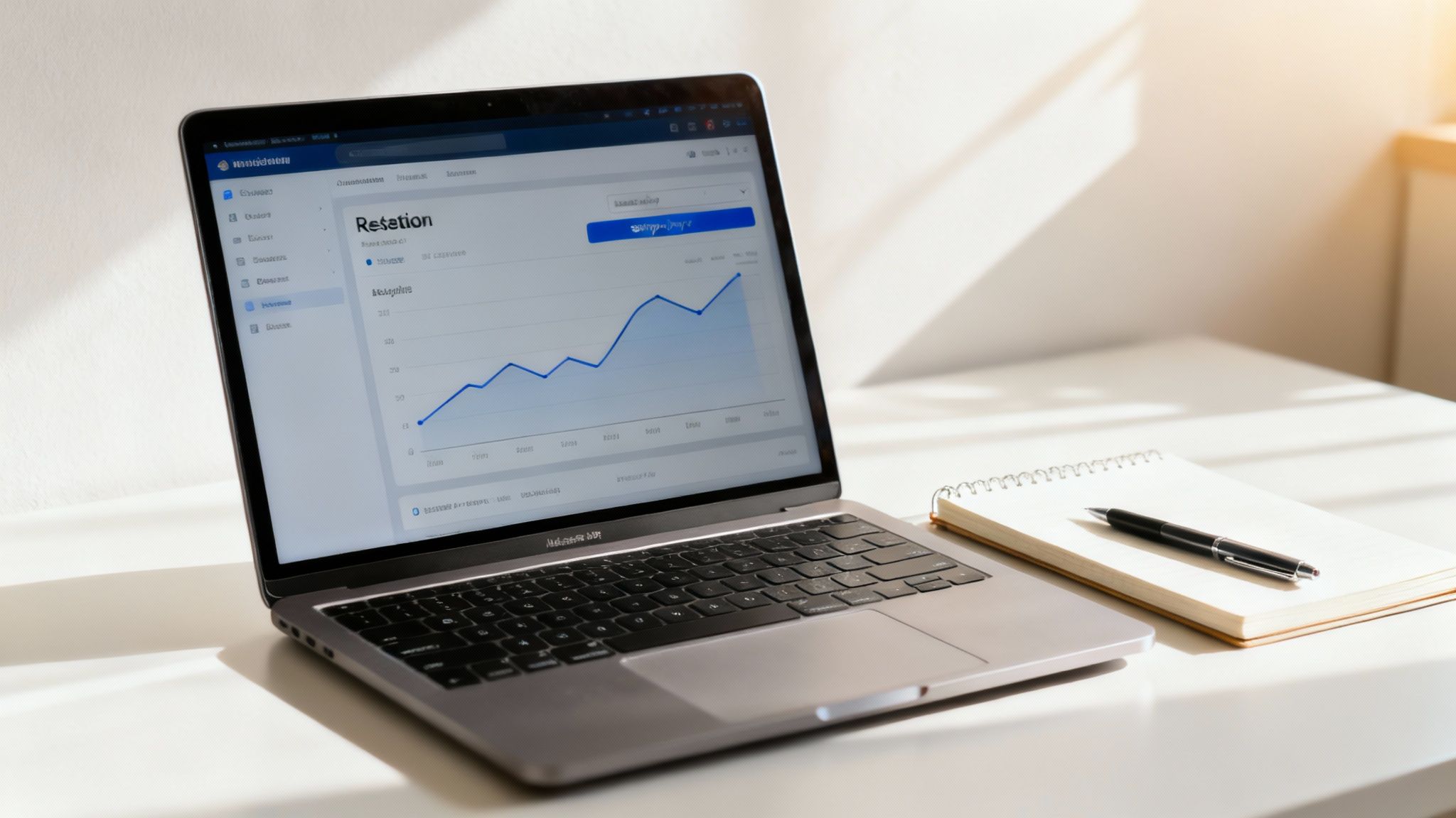 A creator analyzing a YouTube Shorts analytics dashboard on a screen