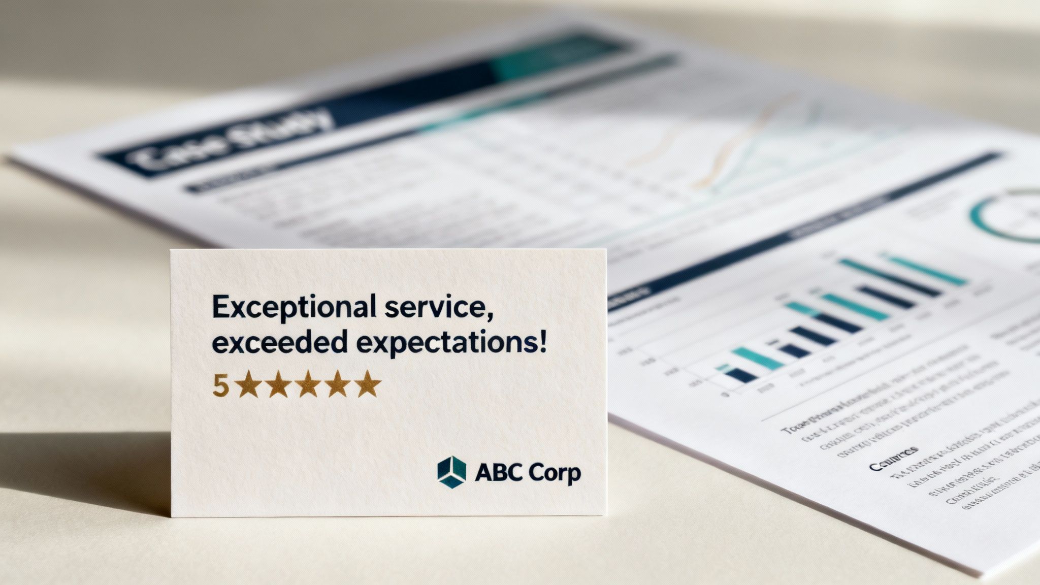 Case Study to Testimonial/Social Proof Content