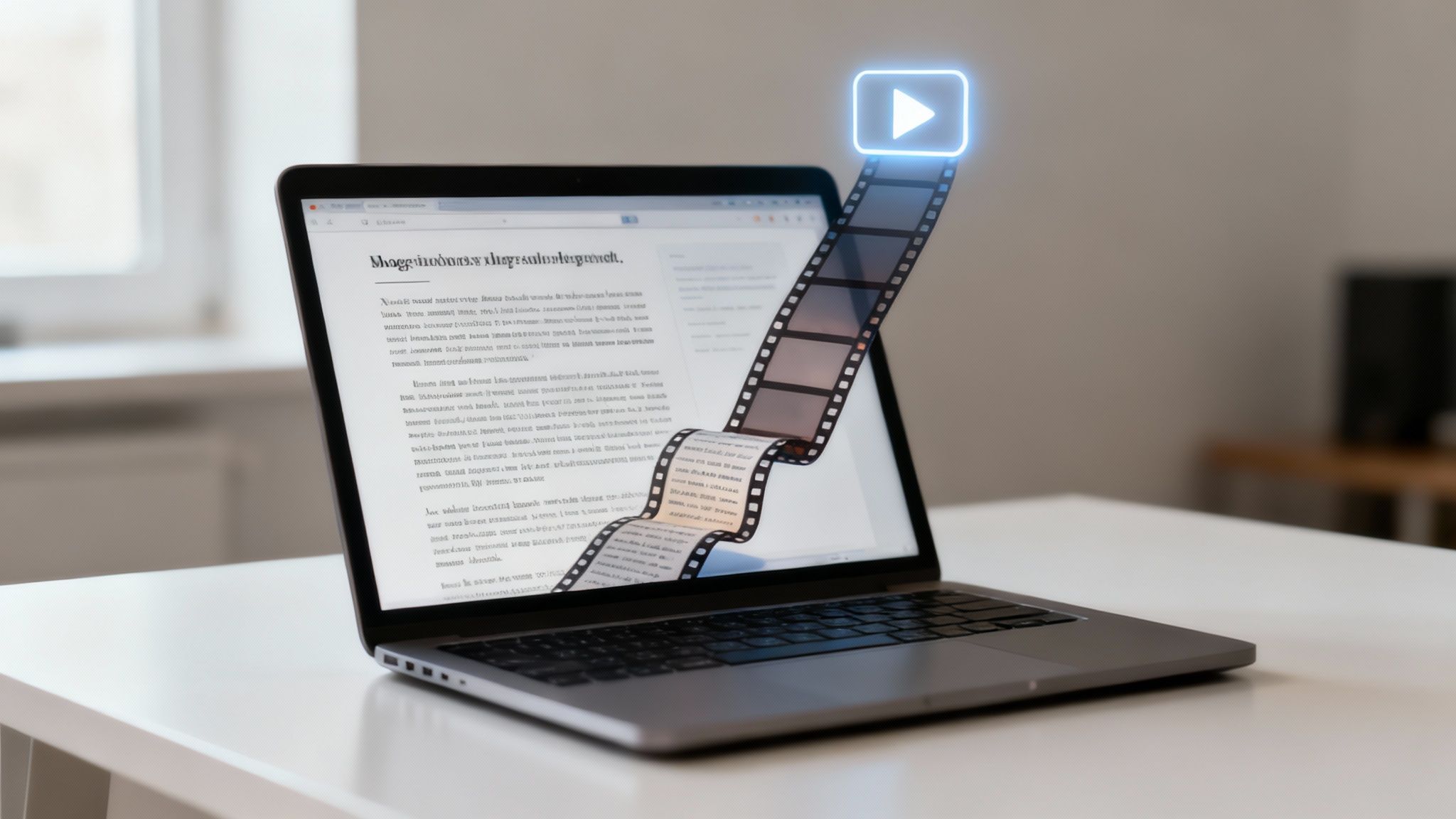 Blog Post to Video Content Conversion