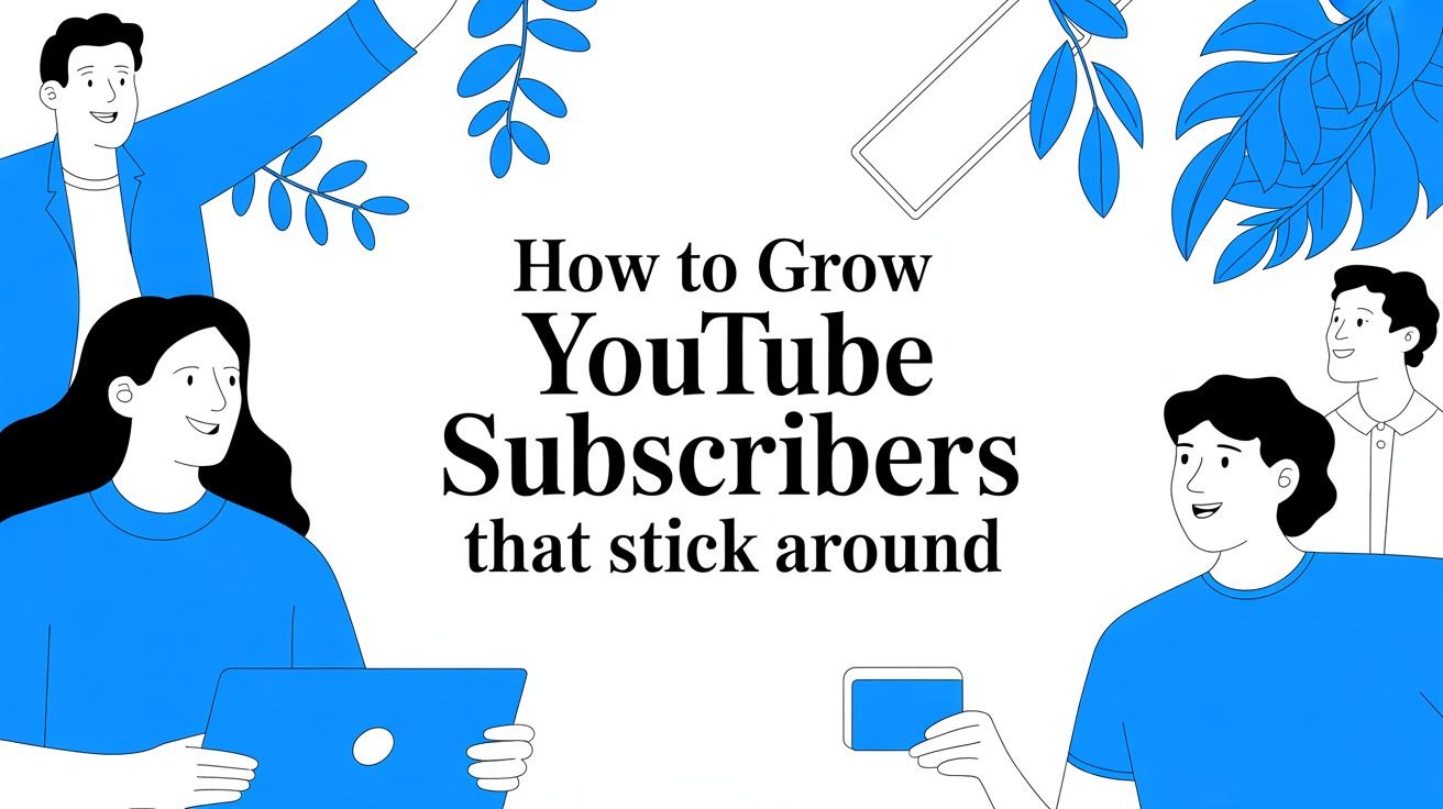 How to Grow YouTube Subscribers That Stick Around