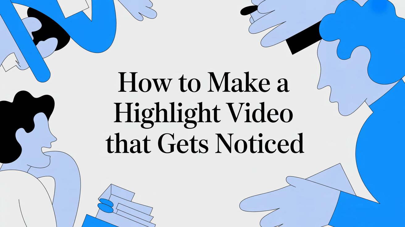 How to Make a Highlight Video That Gets Noticed