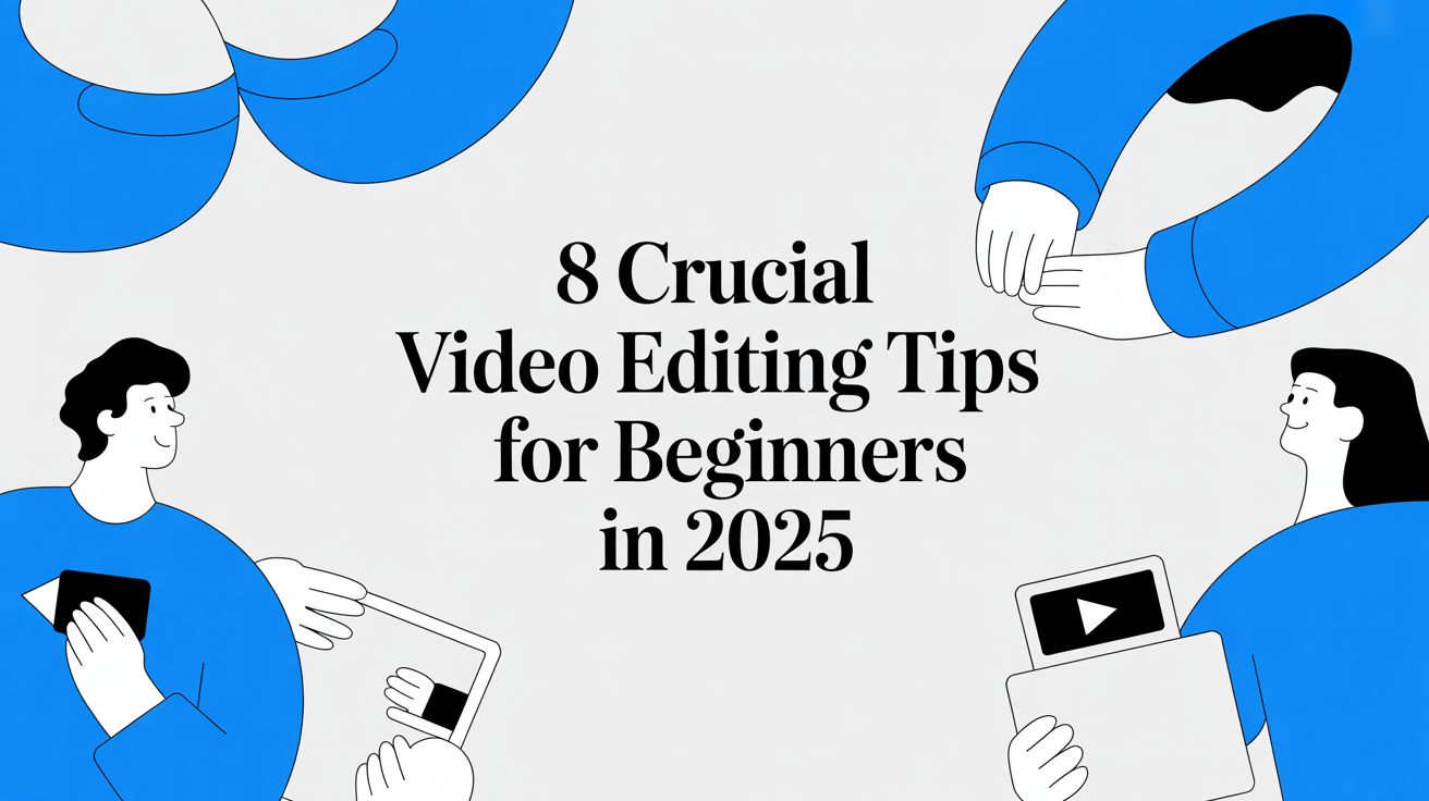 8 Crucial Video Editing Tips for Beginners in 2025