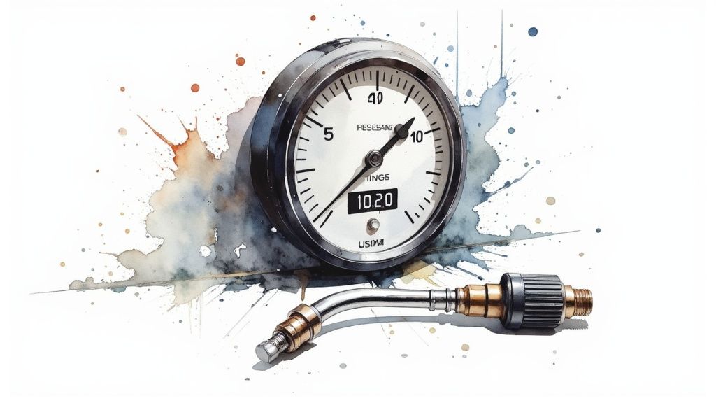 Tire Pressure Placard