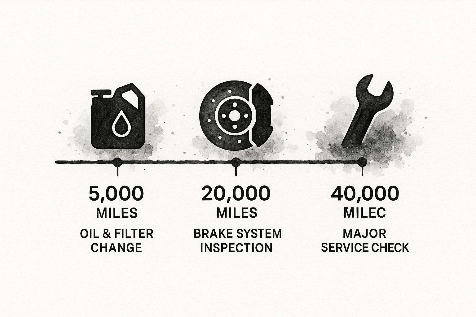 Infographic about how often should i service my car