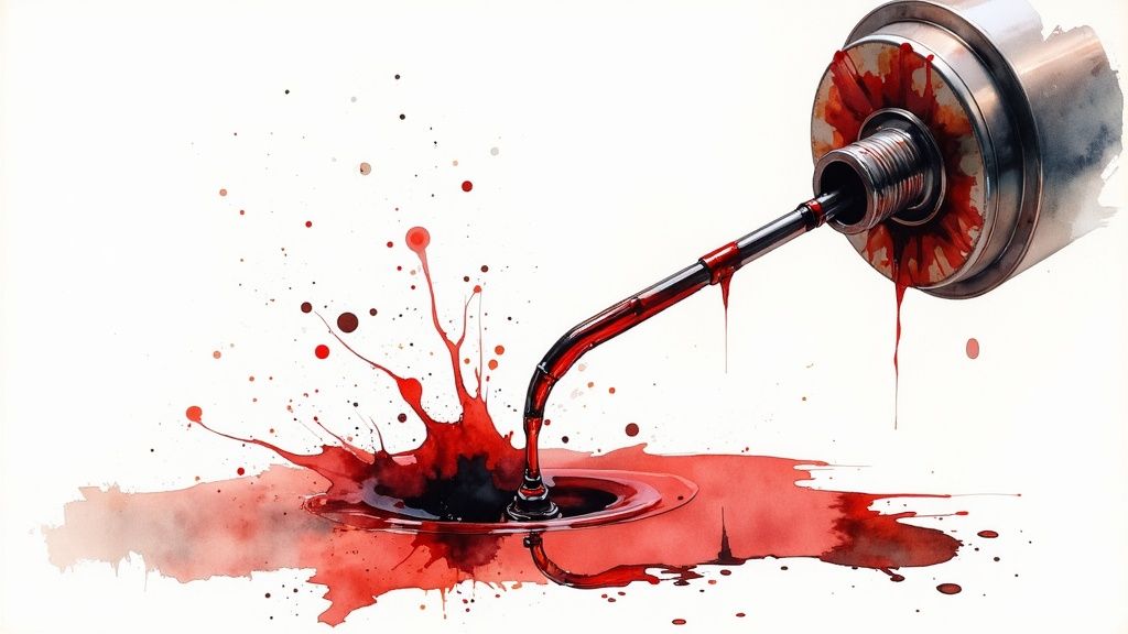 Transmission and Washer Fluid