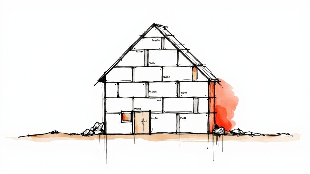 Person preparing a high-protein meal with chicken and vegetables