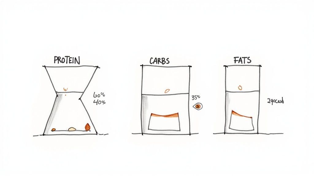 Woman smiling while preparing a healthy salad with fresh vegetables.