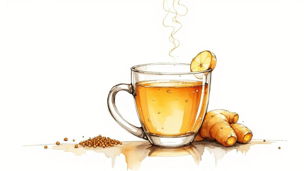 Ginger Barley Water