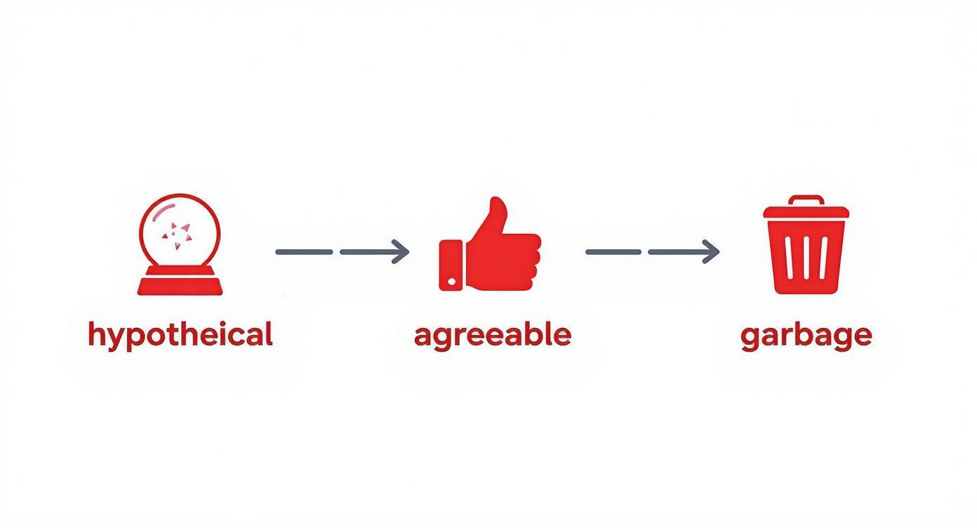 Infographic about concept test questions
