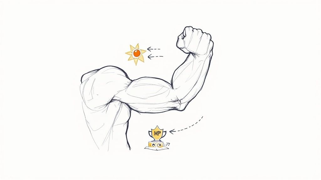 A bowl of oatmeal topped with bananas and berries, representing smart carbs for energy.