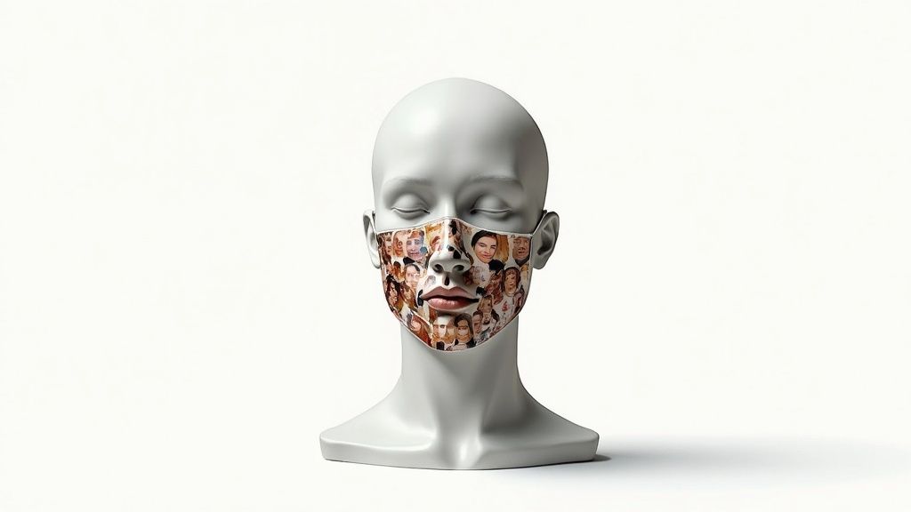 Group of diverse people working together in a modern office.