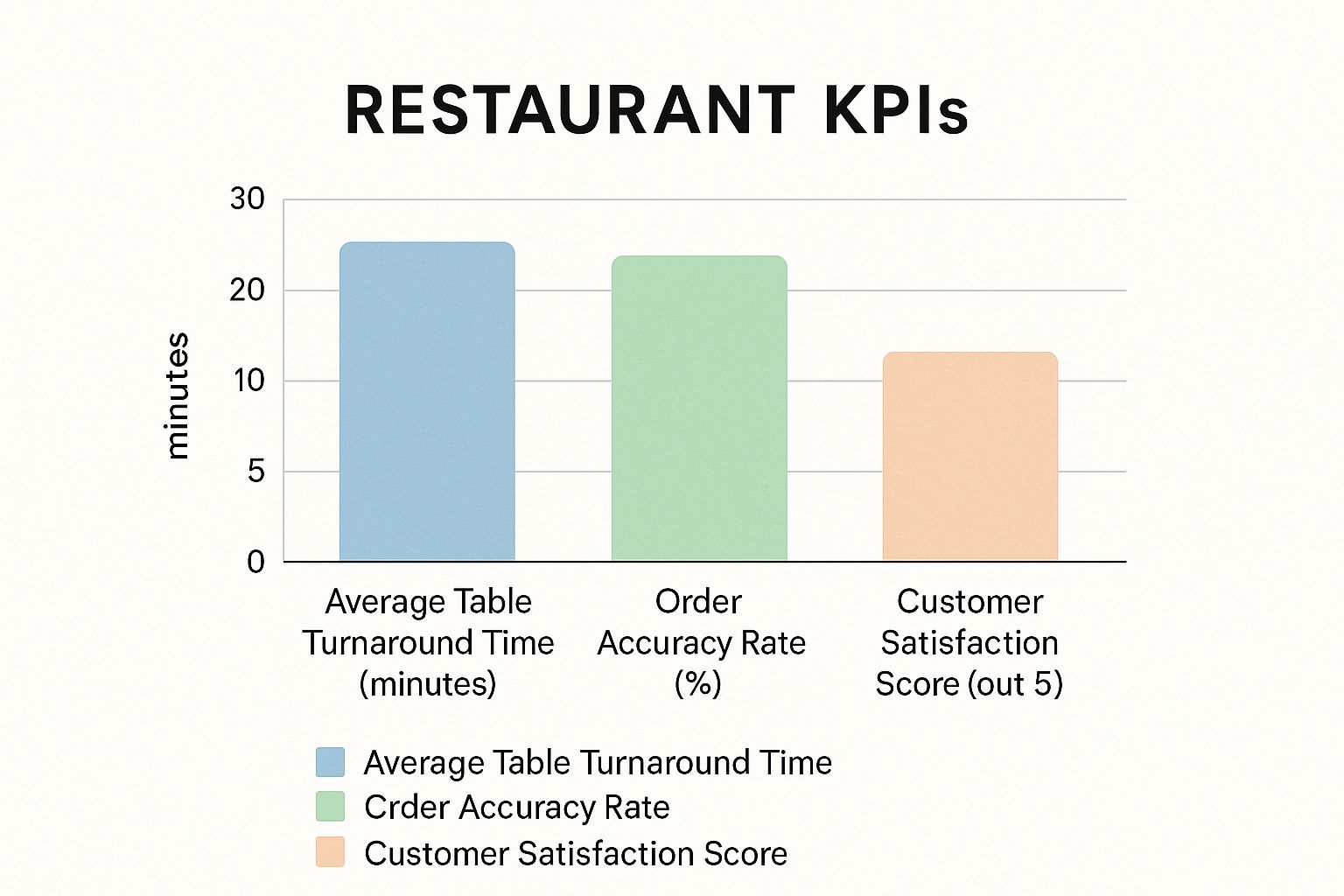 Infographic about how to improve restaurant operations