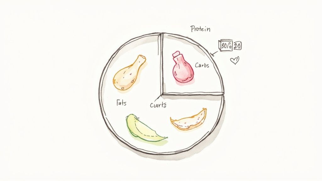 Flexible Macro Targets with Whole Food Emphasis