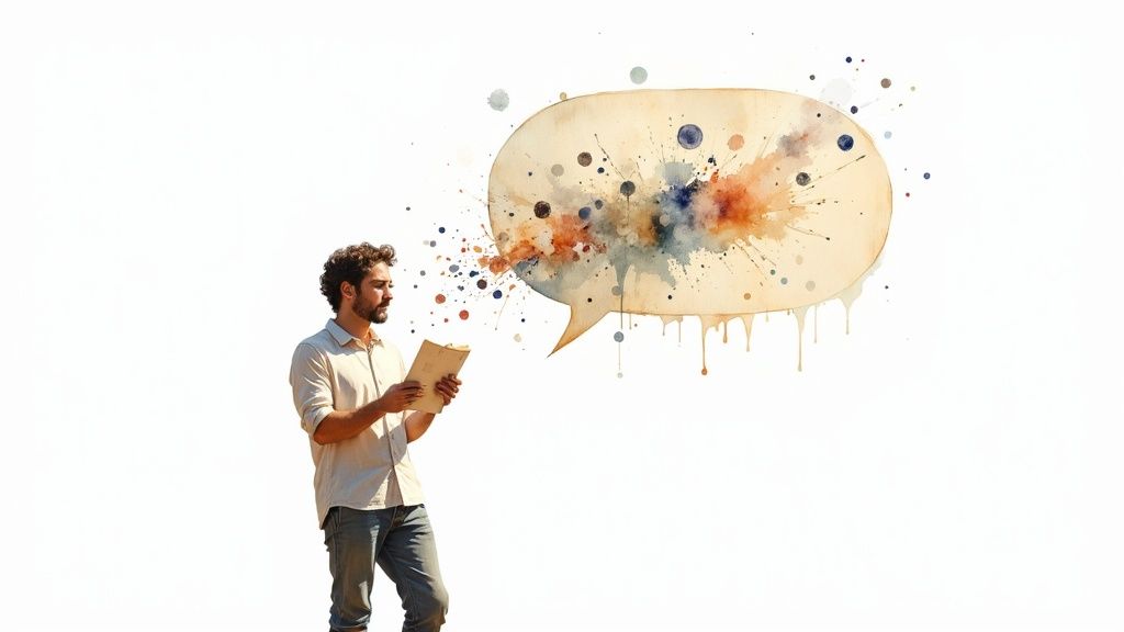 A frustrated startup founder staring at confusing charts and graphs on a laptop screen, looking overwhelmed by data.