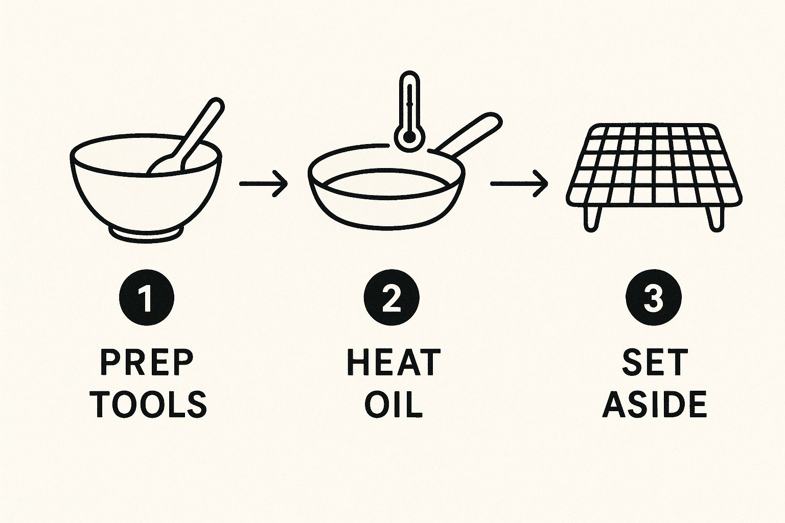 Infographic about recipe for mysore bonda