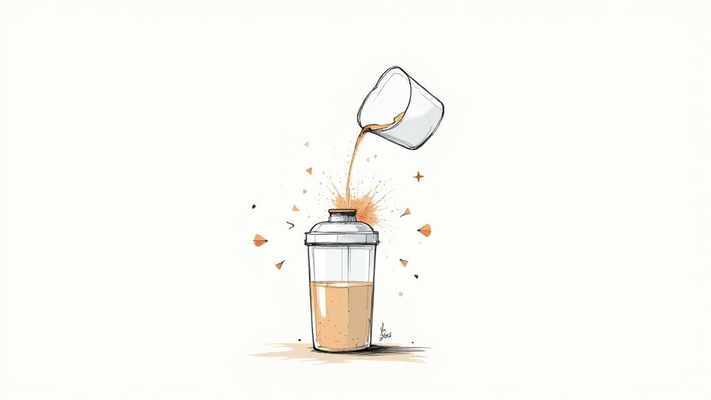 Water in Protein Shake: The Easiest Way to Hit Your Goals?