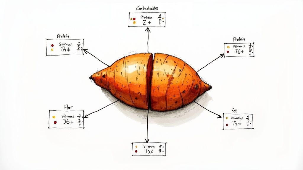 Calories in Sweet Potato Boiled: Nutritional Facts & Easy Tracking Tips