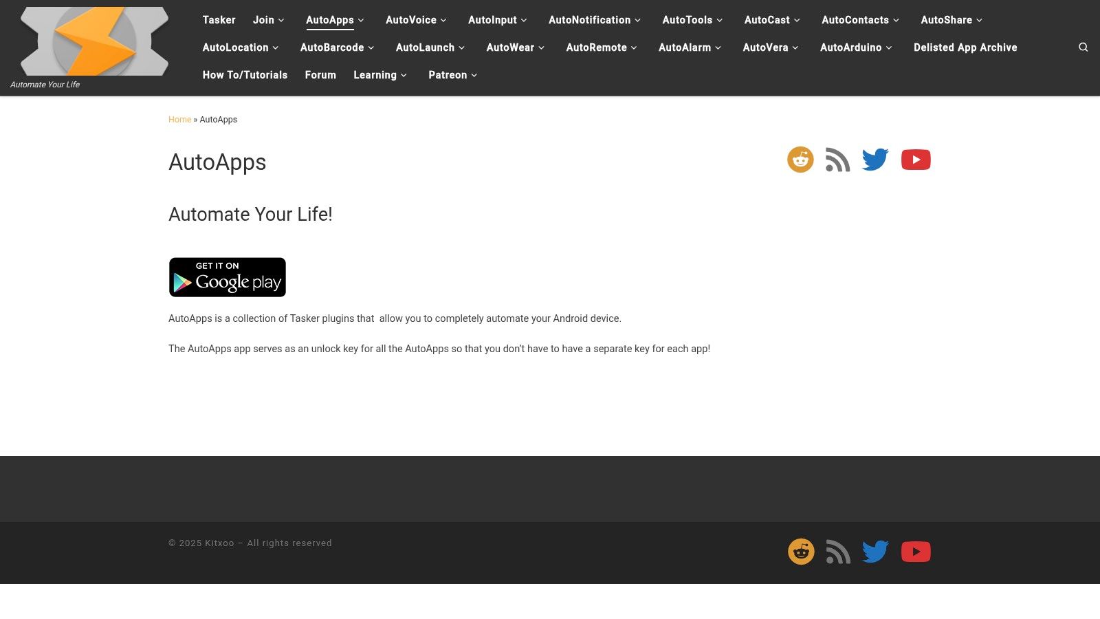 AutoApps by joaoapps (official plug‑in hub)