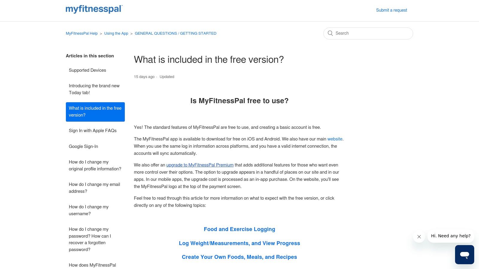 MyFitnessPal