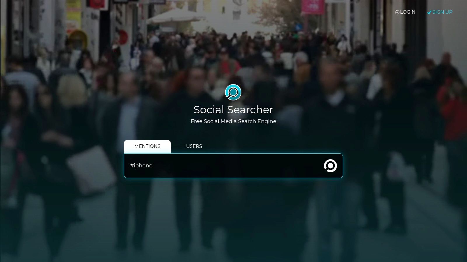 Social Searcher