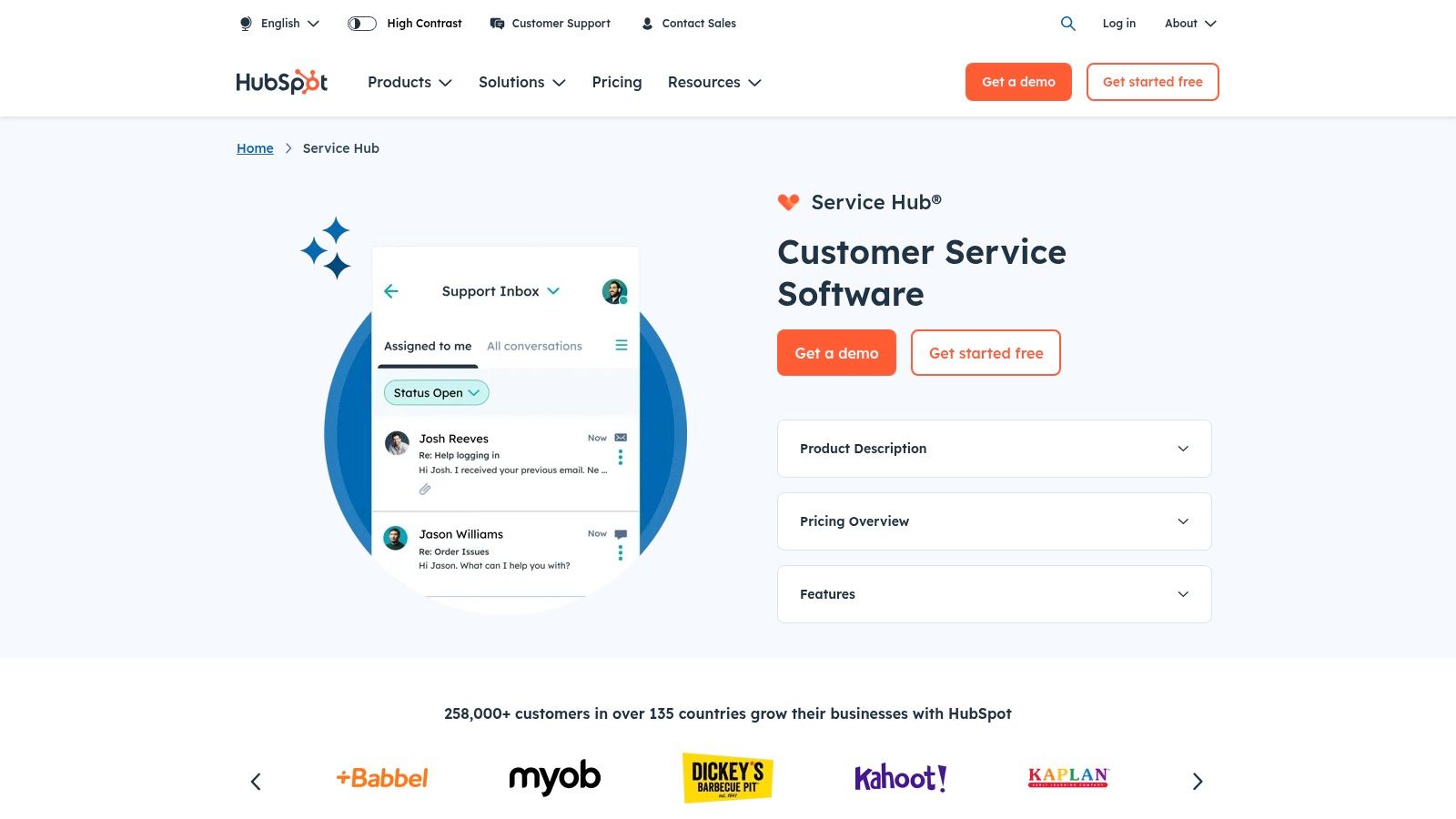 HubSpot Service Hub