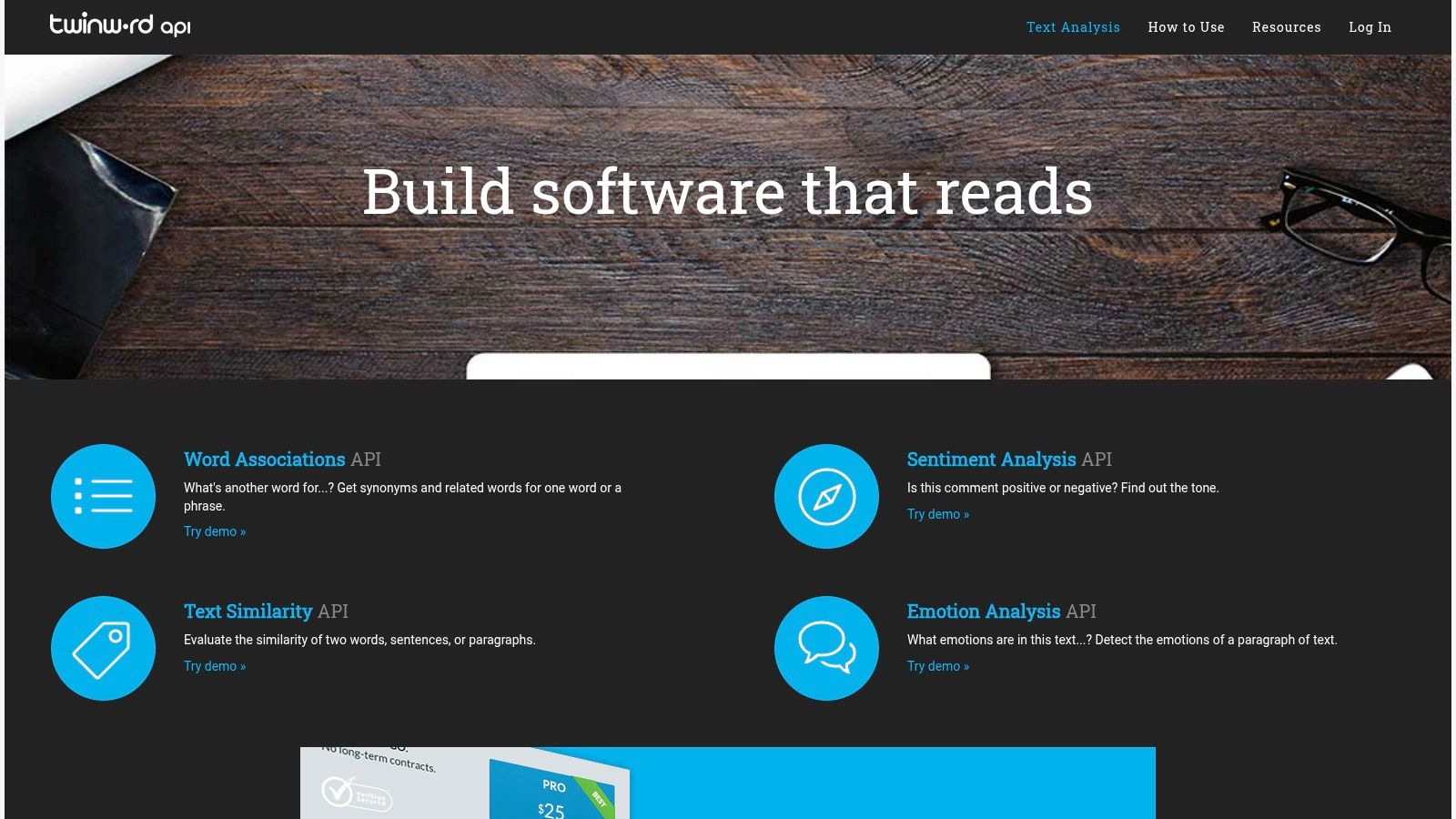 Twinword API (Sentiment Analysis and related NLP)