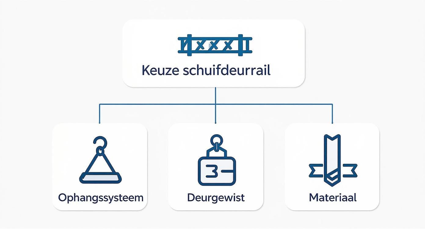 Infographic about rail voor schuifdeur