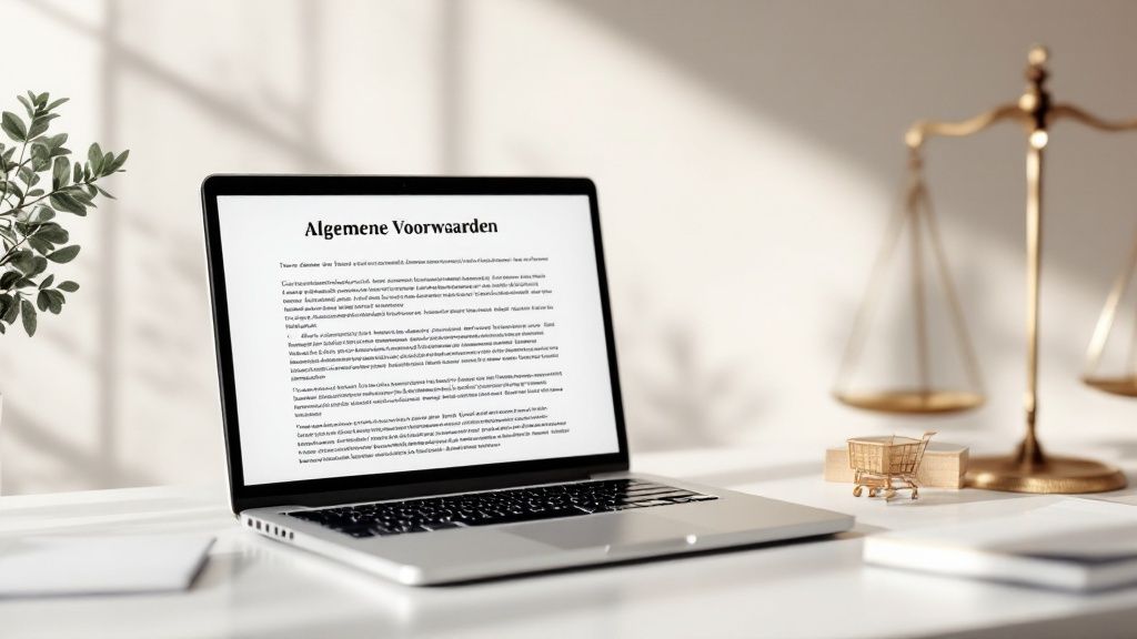 Een gestructureerd document met een pen ernaast, wat het opstellen van juridische documenten symboliseert.