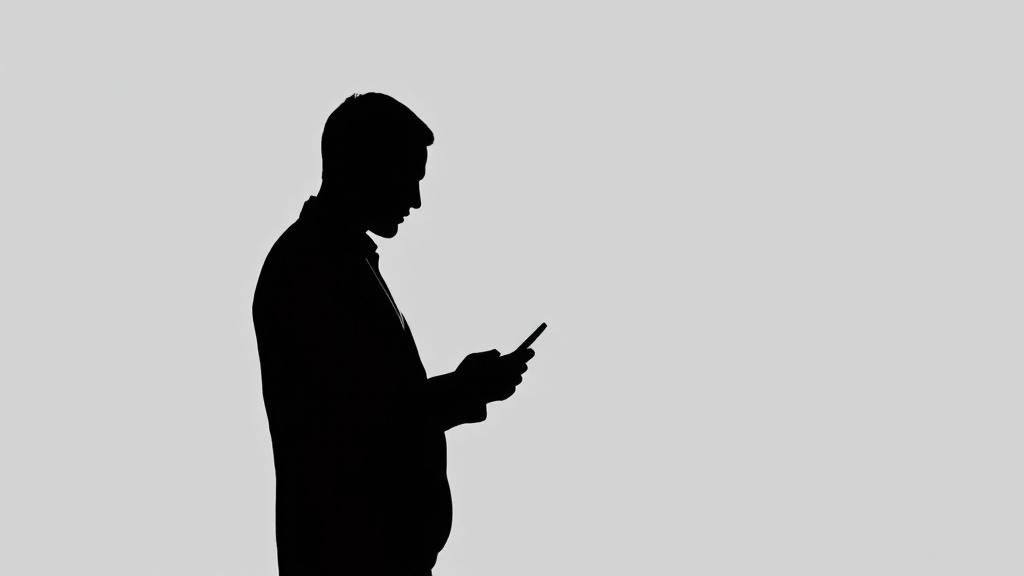 Can Your Employer Read Your WhatsApp Messages? 4 A shield icon glowing over a mobile phone, symbolising a strong legal protection for digital privacy.