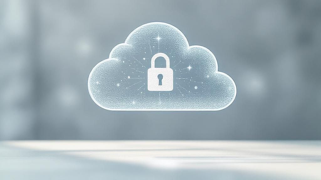 An abstract image showing data streams flowing into a central AI brain, with question marks over the output, symbolising ownership uncertainty.