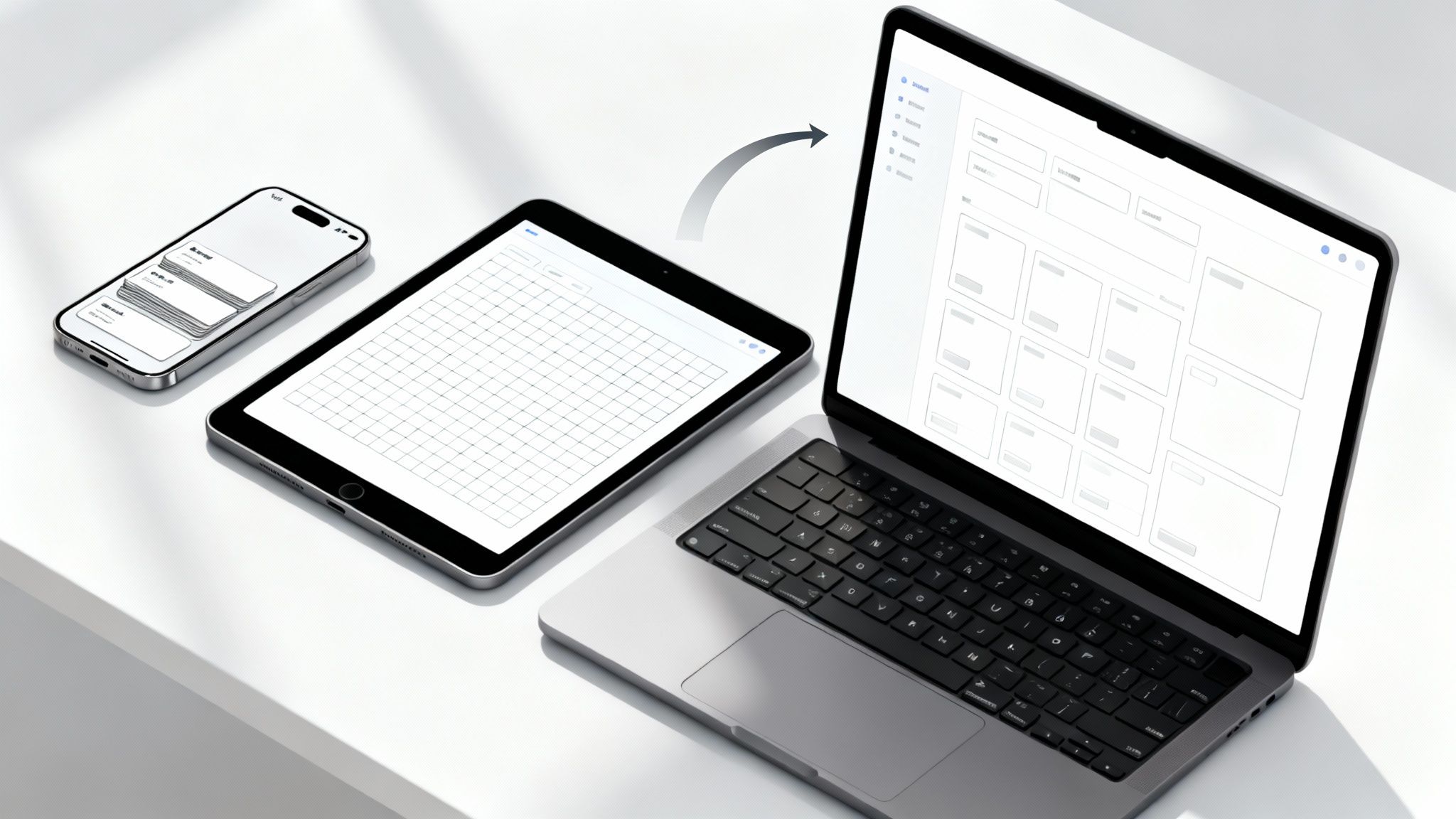 Responsive patterns illustration