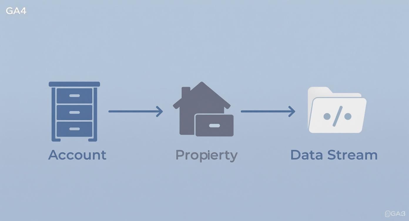 Infographic about how to add site in google analytics