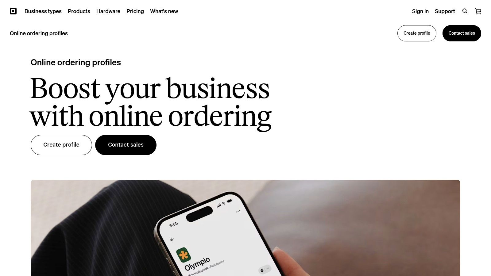 Square Online for Restaurants