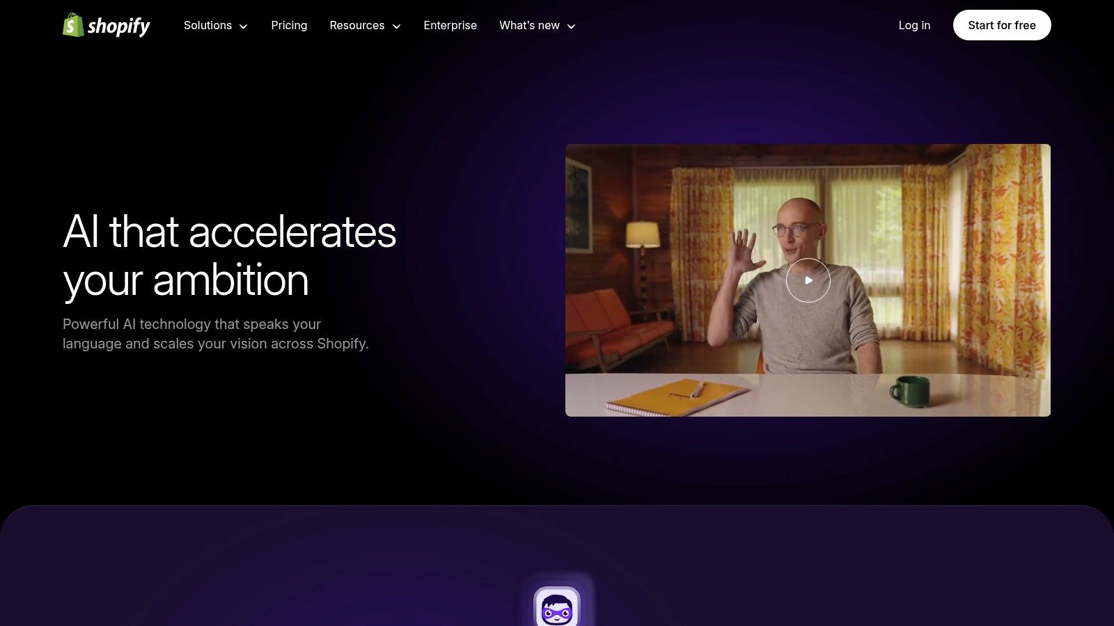 Shopify – AI Store Builder + Shopify Magic/Sidekick (Ecommerce‑centric)