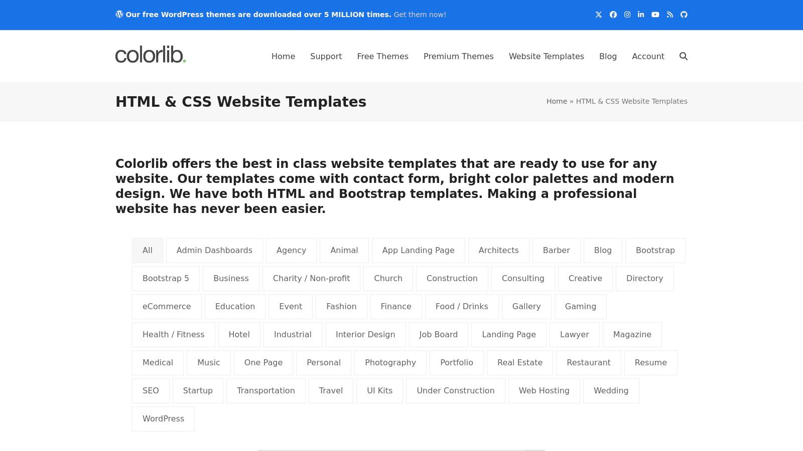 Colorlib – Free Bootstrap Real Estate Templates