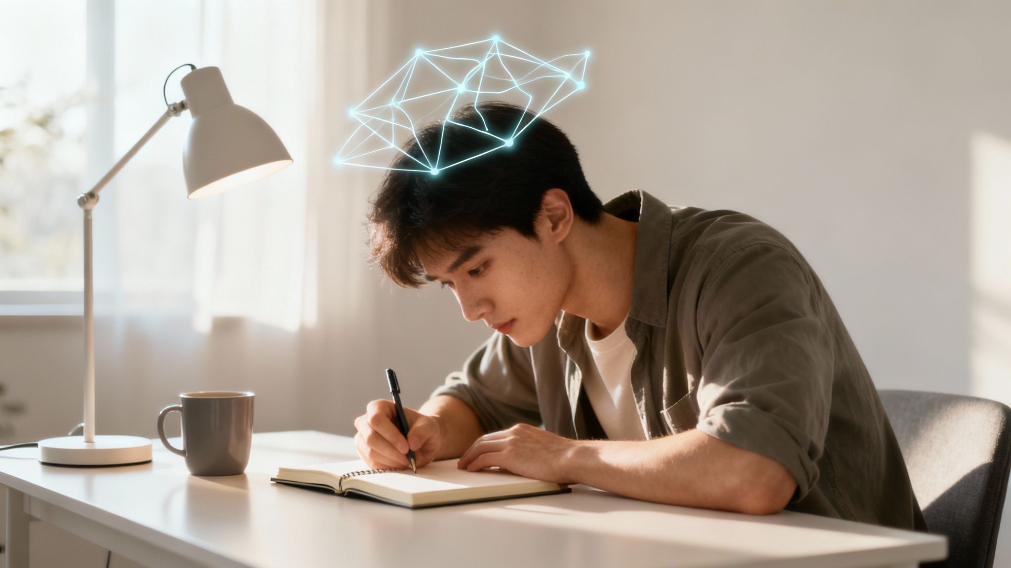 A bowl of healthy food including avocados, eggs, and nuts