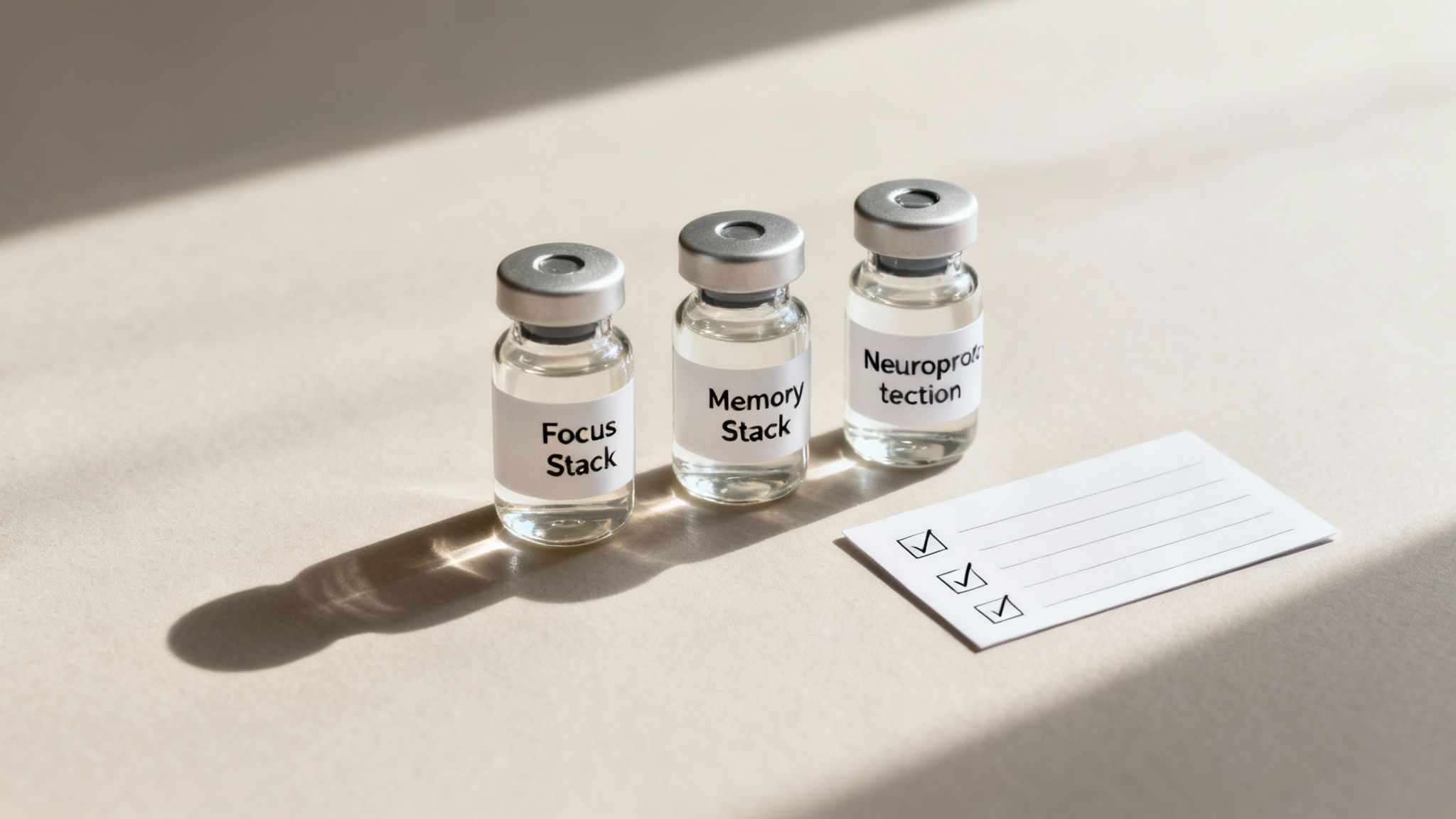 A person carefully combining different supplement powders into capsules, representing the concept of nootropic stacking.