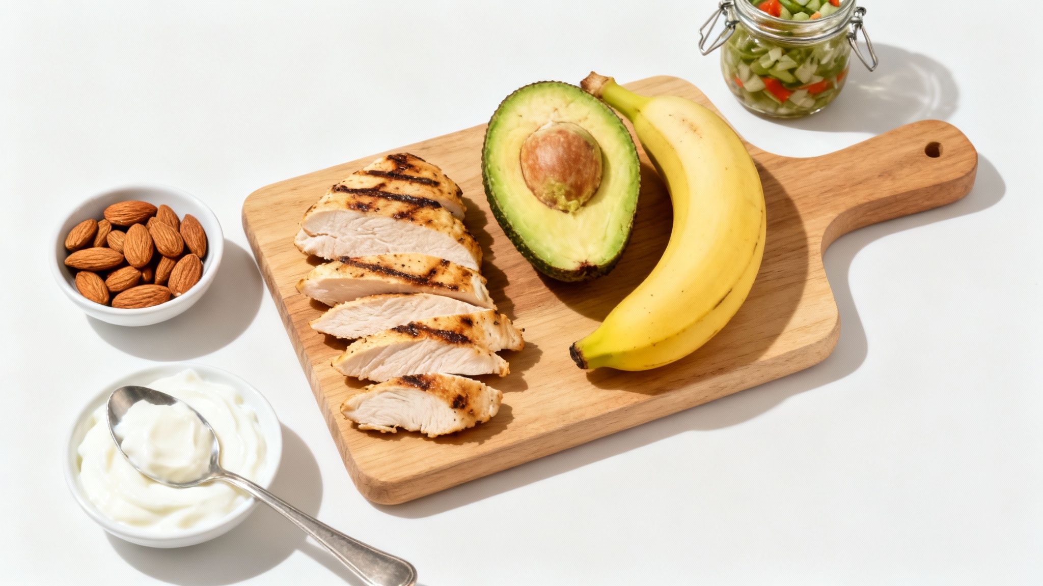 A person tying their running shoes, ready for a workout.