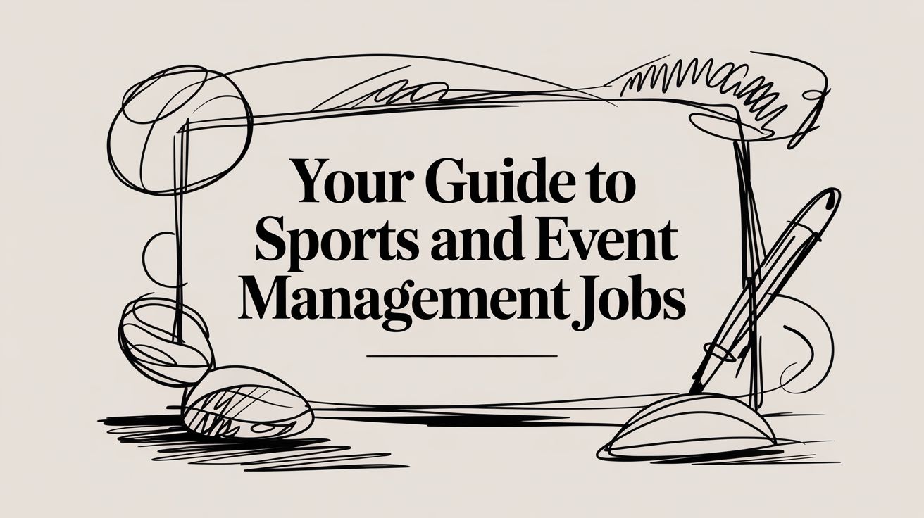 Your Guide to Sports and Event Management Jobs